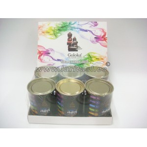 Cones refluxo Goloka Chakras (1 lata)